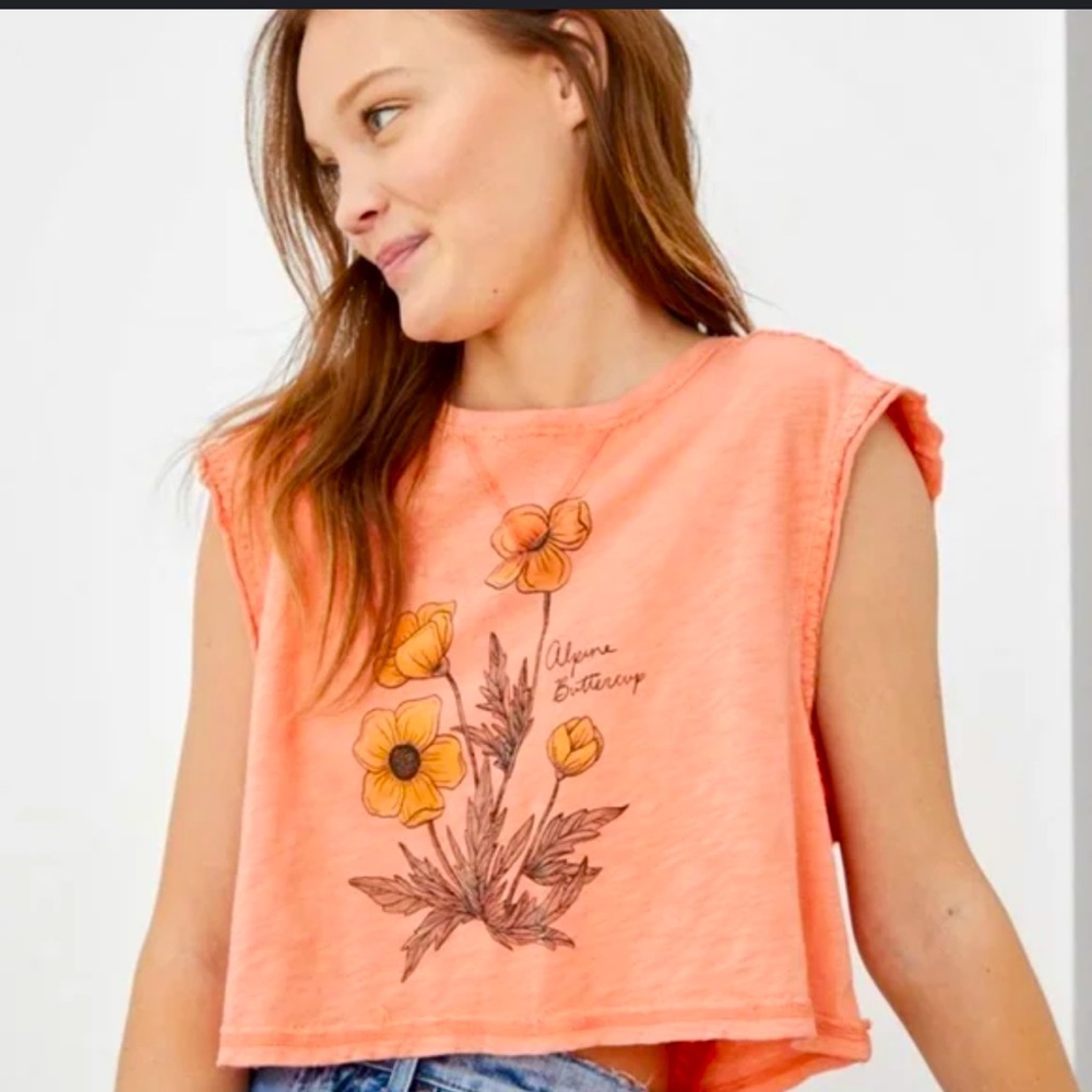 AEO Cropped Sleeveless Tank